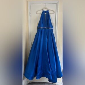 Sherri Hill Royal Blue Prom Dress Size 18